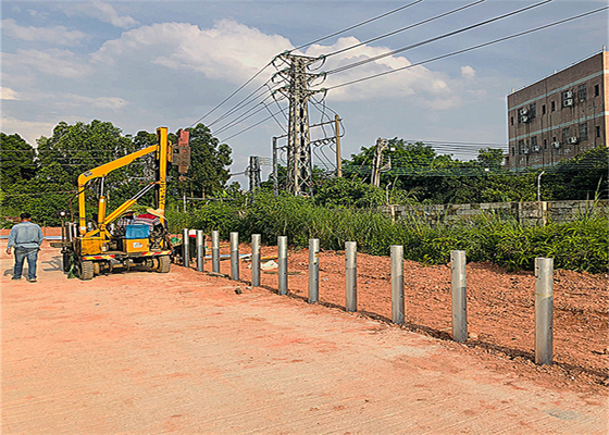 شراء حركة المرور Thrie Metal Beam Crash Barrier المقاوم للصدأ مقاومة الطقس online manufacture