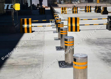Good price بولارد التحكم عن بعد القابلة للإزالة المشاركات وقوف السيارات للقاعدة العسكرية / السجن الانترنت
