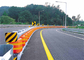 ISO Standard Traffic Safety EVA Buckets Rolling Guardrail For Highway