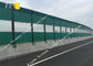 Railway Highway Noise Barrier Blinds Waterproof Holes Or Round Holes Style