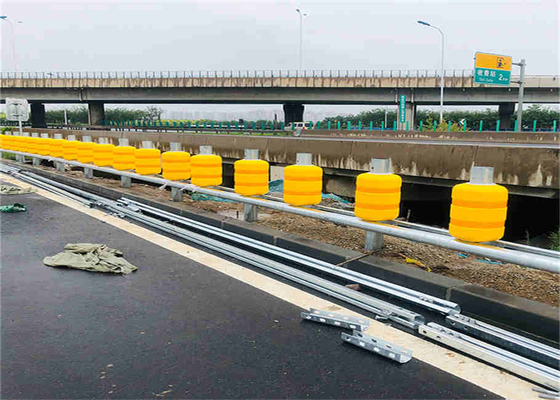 نظام الأسطوانة الآمن لحاجز المرور EVA Foam Highway Safety الحاجز المتداول