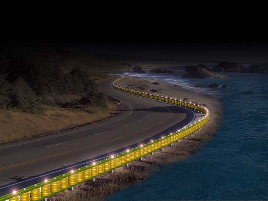 سعر جيد مواد EVA للوصلات الحاجز المتحرك مصمم باستخدام مواد معدنية Q235 والصلب القوي لتوفير السلامة الانترنت