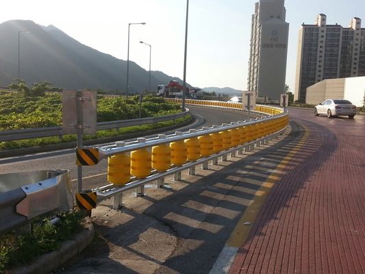 Good price Long-Lasting Road Protection Roller Crash Barrier with JT/T281-2007 Standard and 3.5 Mm Thickness الانترنت