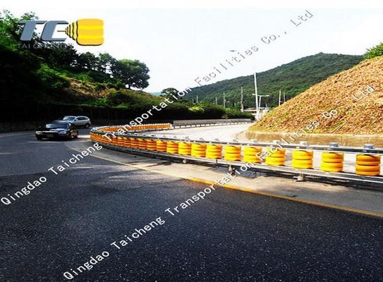 Good price رغوة الأسطوانة سياج السلامة الأسطوانة حاجز Q235 تراجع الساخنة الجلفنة المواد المعدنية الانترنت